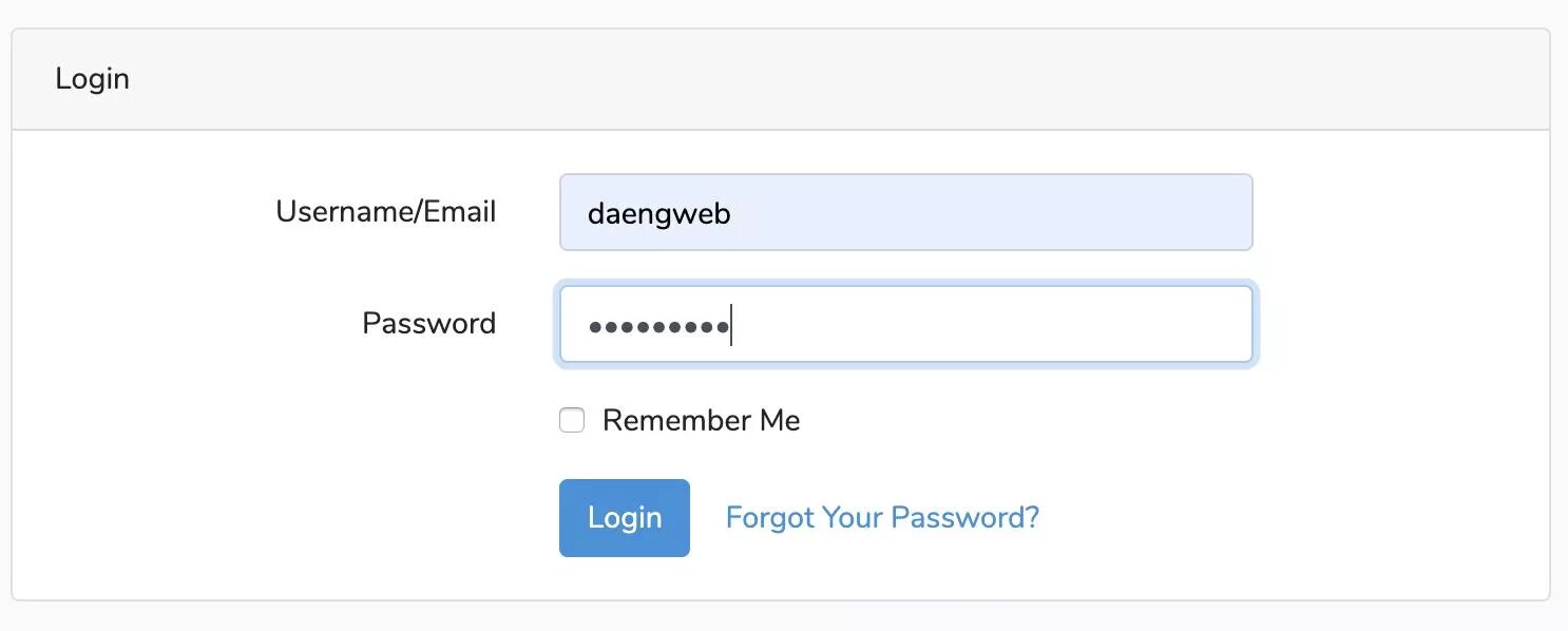 Laravel аутентификация