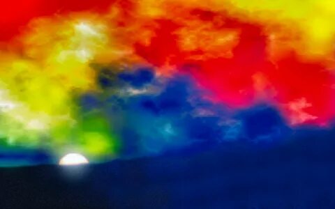 Colorful sky