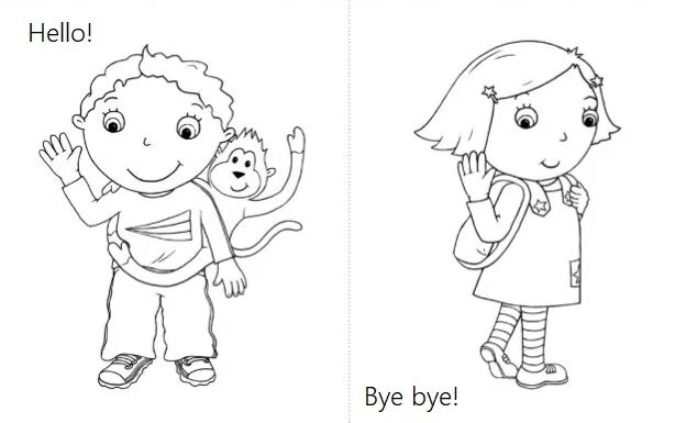 Bye bye hello