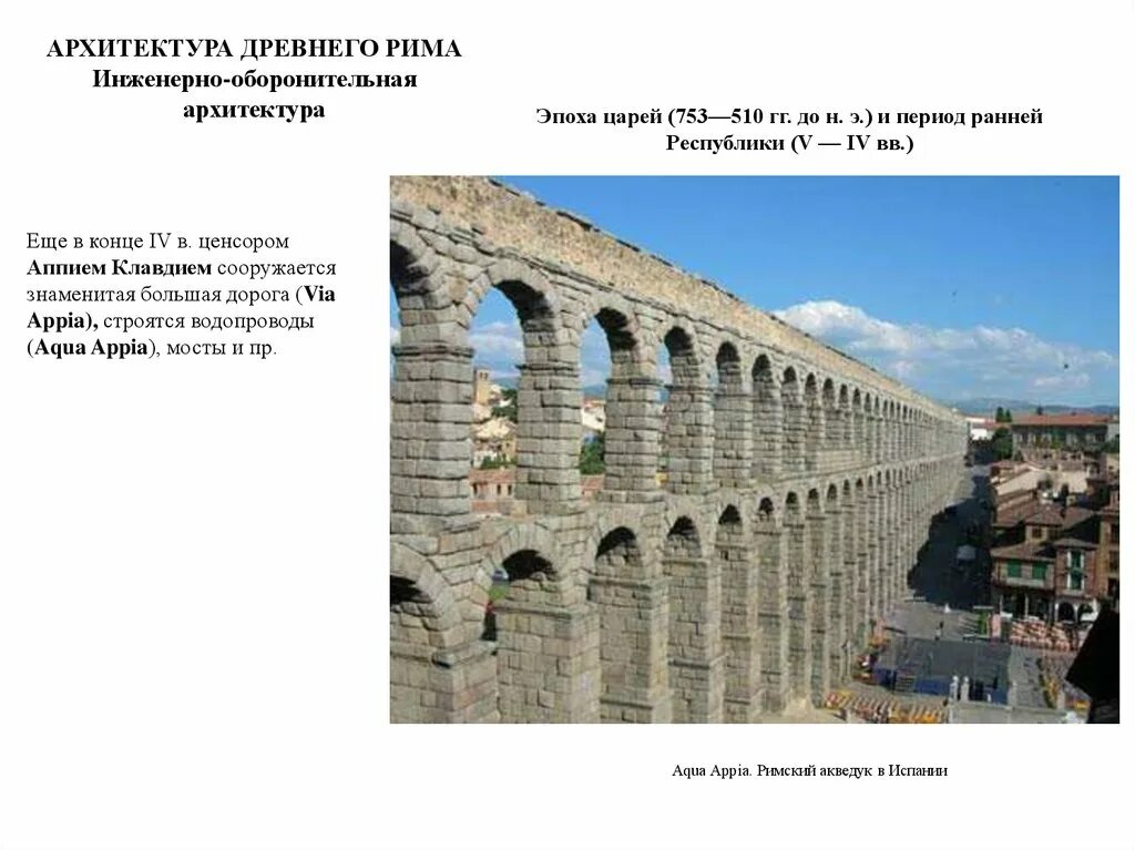 Республика это в древнем риме. Архитектура древнего Рима периоды. Оборонительные сооружения древний Рим. Архитектура древнего Рима презентация. Архитектура древнего Рима инженерные решения.