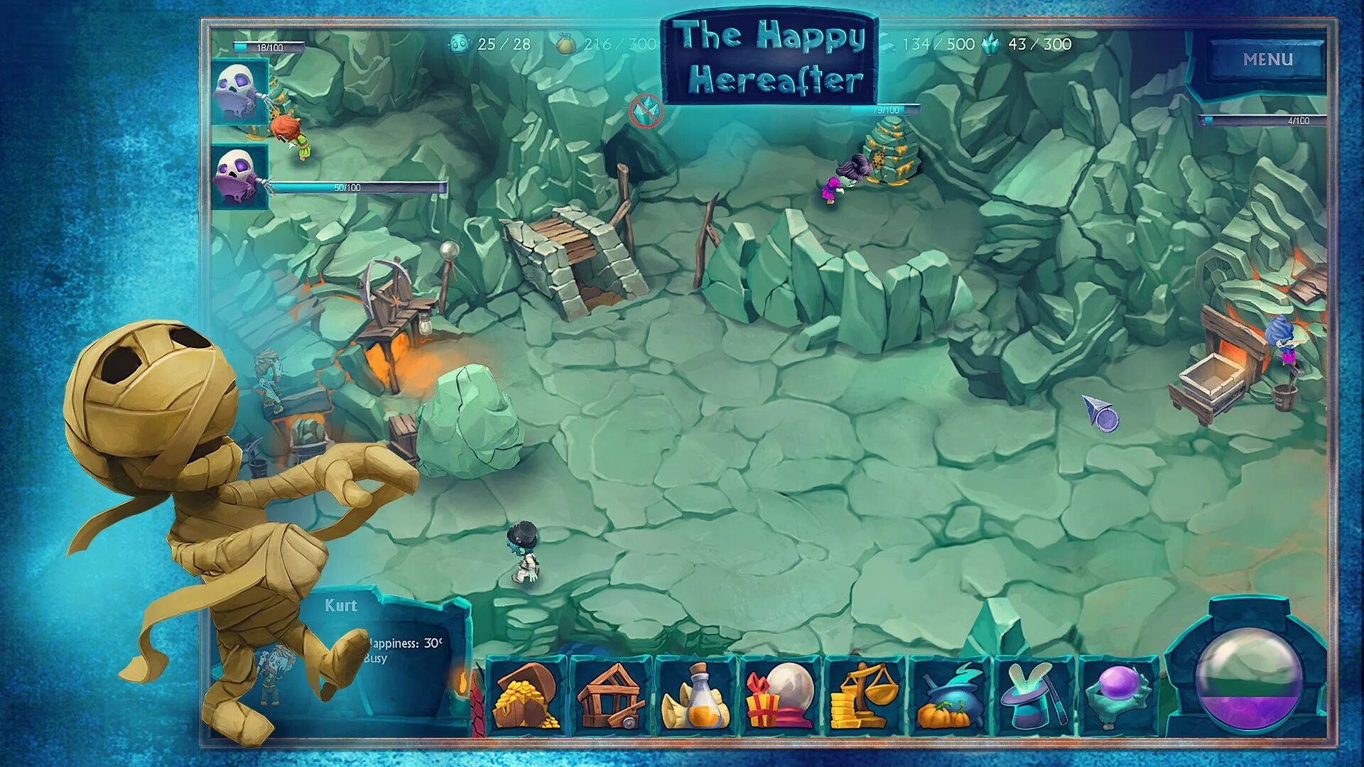 The happy игра. Подземный мир игра. the happy hereafter. happy игра. buka entertainment игры.