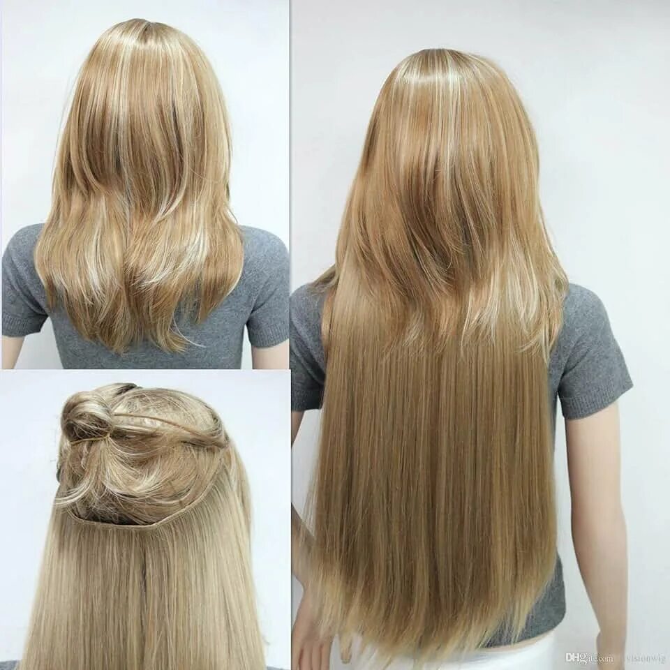 Нарощенные волосы в домашних условиях фото Time for the reinstall #happyclients #hamanhairextensions #wowhair @thebeautyinc