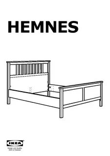 Сборка кровати hemnes