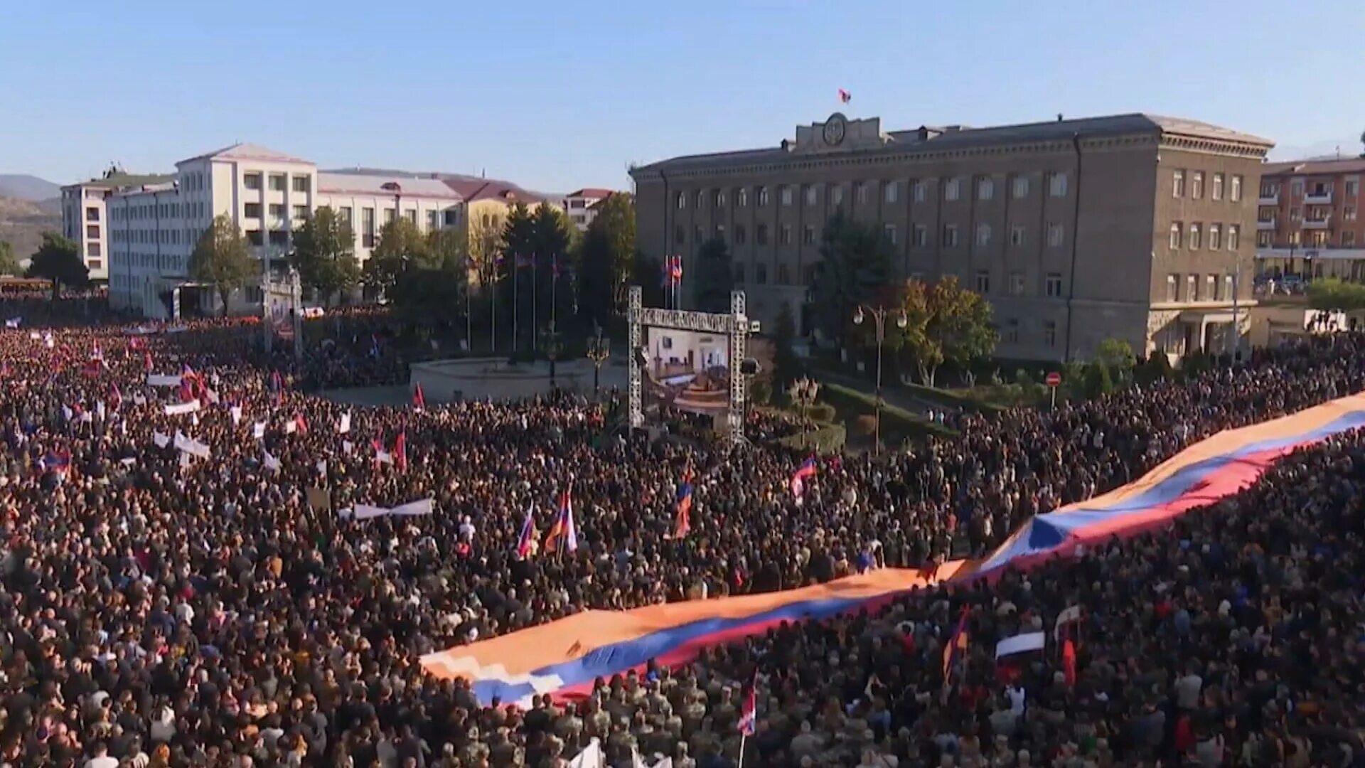 Арцах видео. Арцах Степанакерт Нагорный Карабах. Армения Арцах Степанакерт. Площадь Возрождения Степанакерт. Степанакерт 2023.