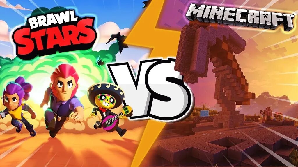 Майн бравл. БРАВЛ против майнкрафт. Minecraft vs Brawl Stars. БРАВЛ старс против майнкрафт. Майнкрафт против Браво старс.