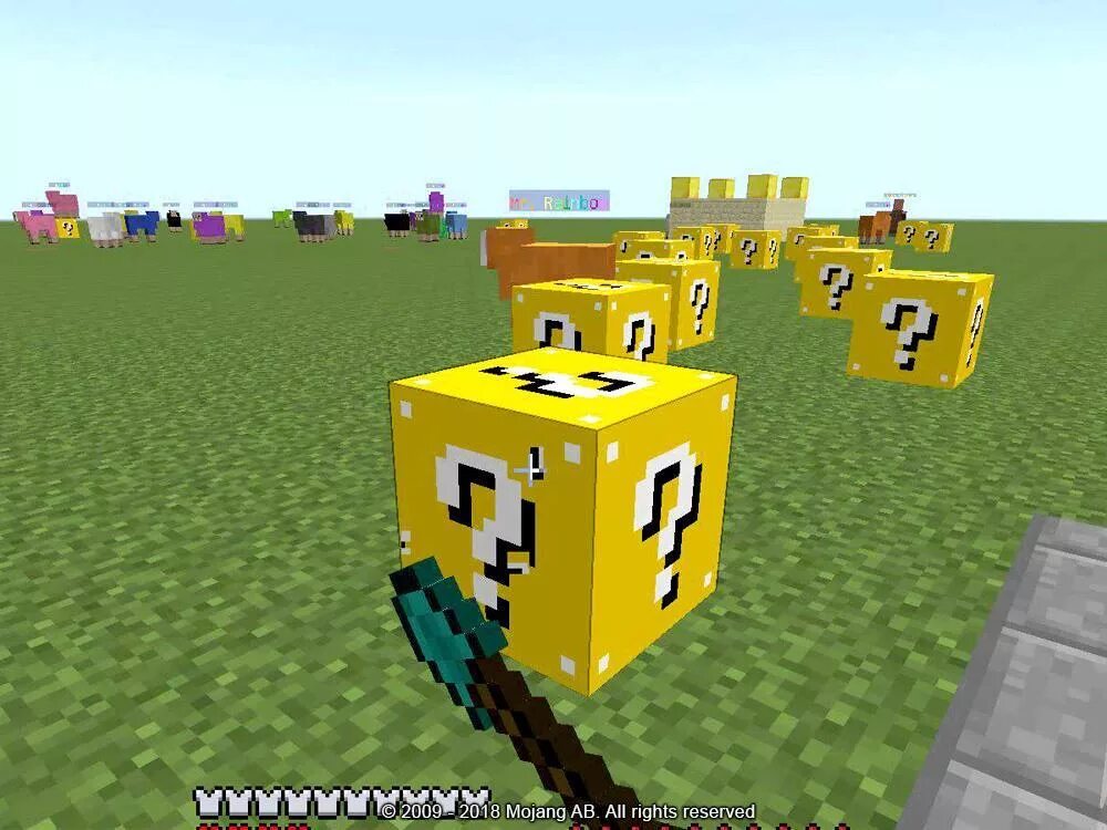 Minecraft lucky block mod