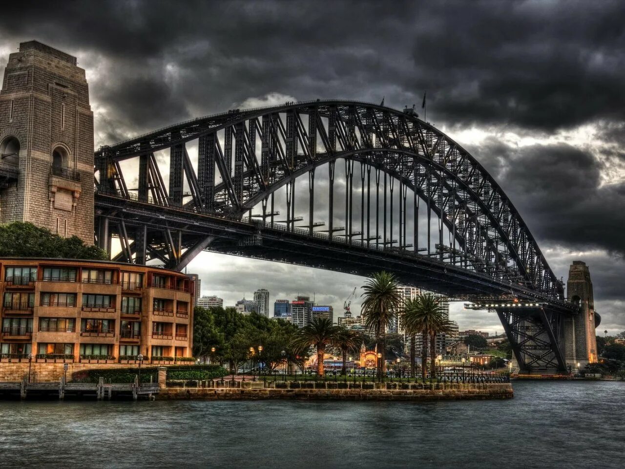 Harbour bridge