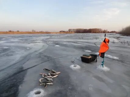 Рыбалка зимой на реке