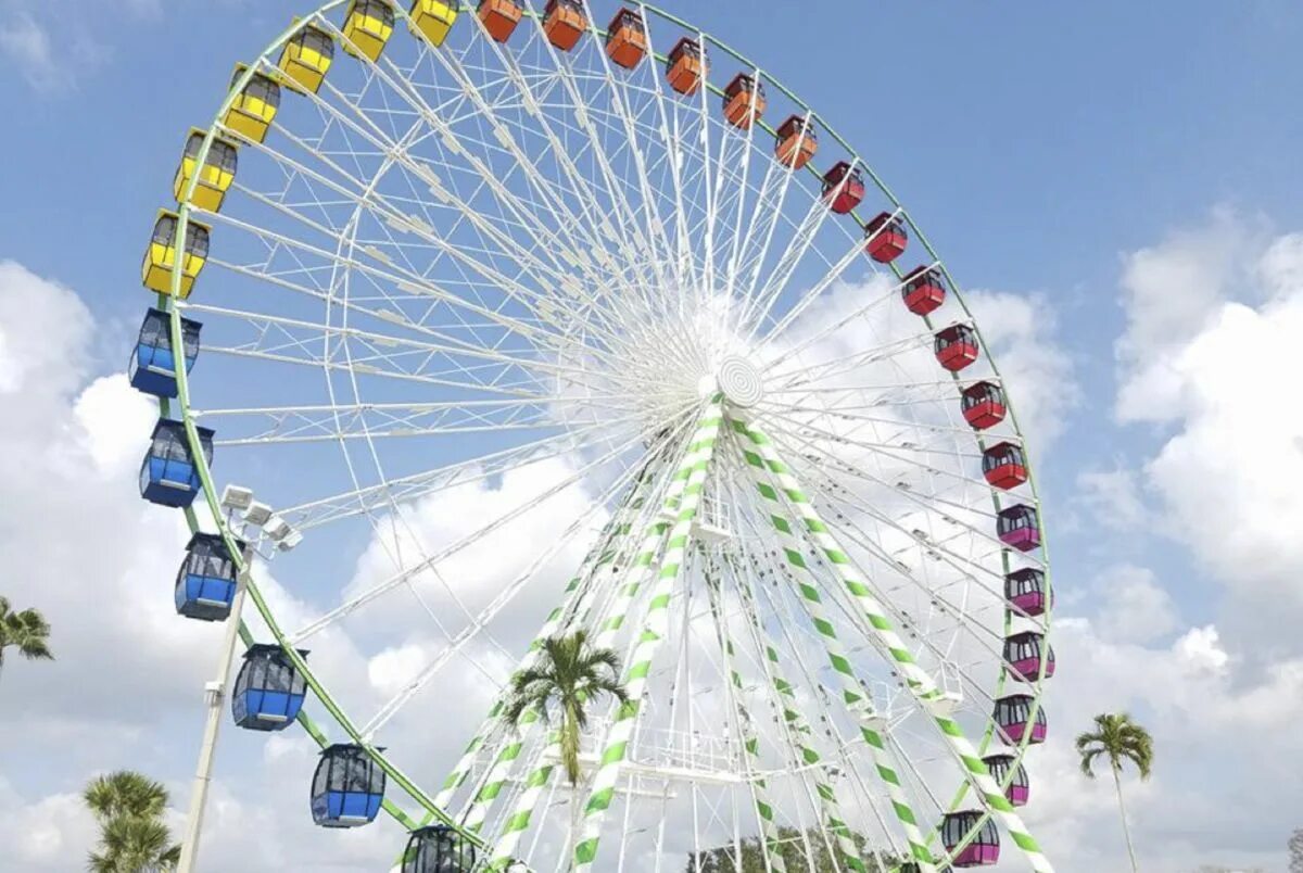 He wants on a big wheel