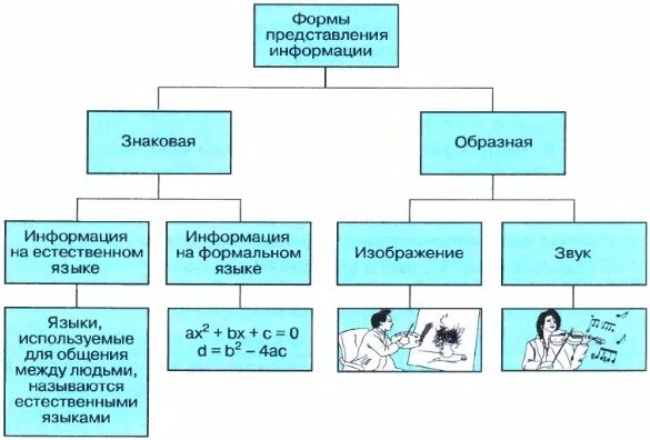 Укажите естественные языки. Языки Естественные и Формальные схема. Формы представления информации. Различные формы представления информации. Формы и языки представления информации образная.