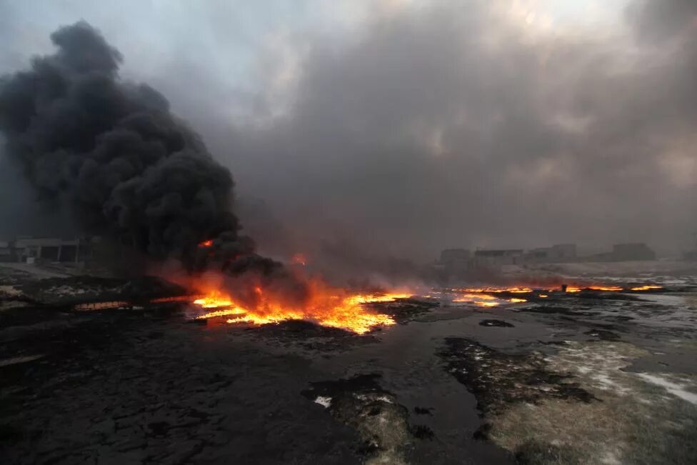 Топливо вода горит