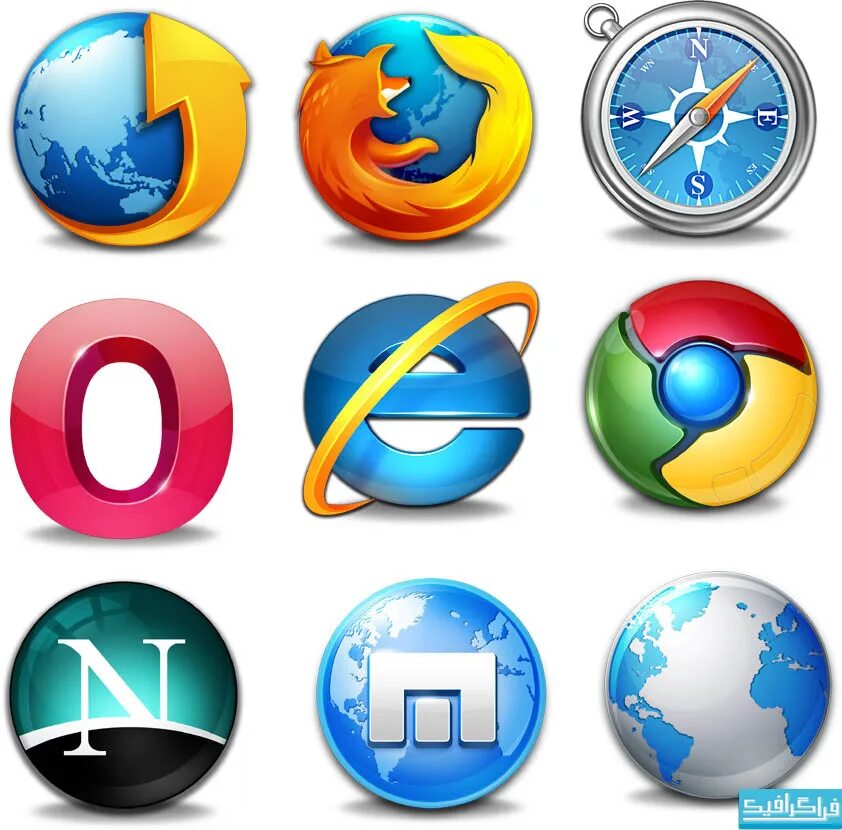 Значок браузера. Ярлыки браузеров. Логотипы всех браузеров. Браузер рисунок.
