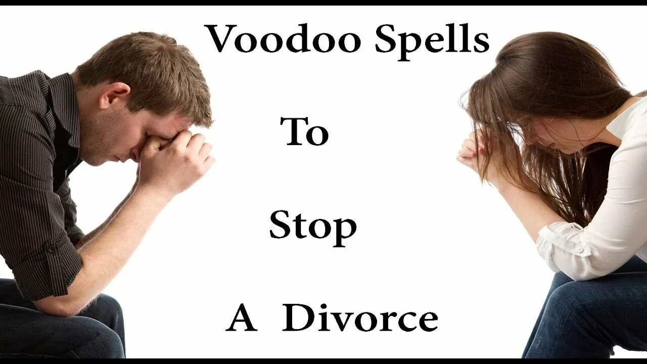 They are divorced
