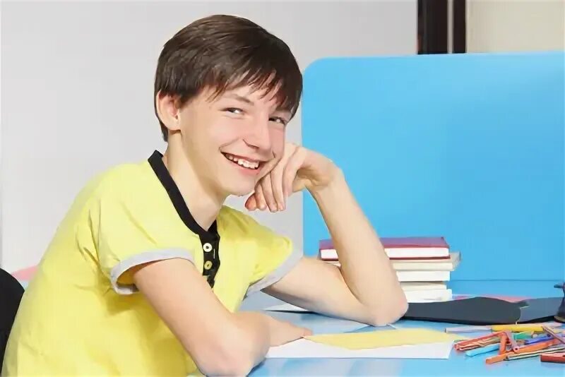 John his homework. John his homework