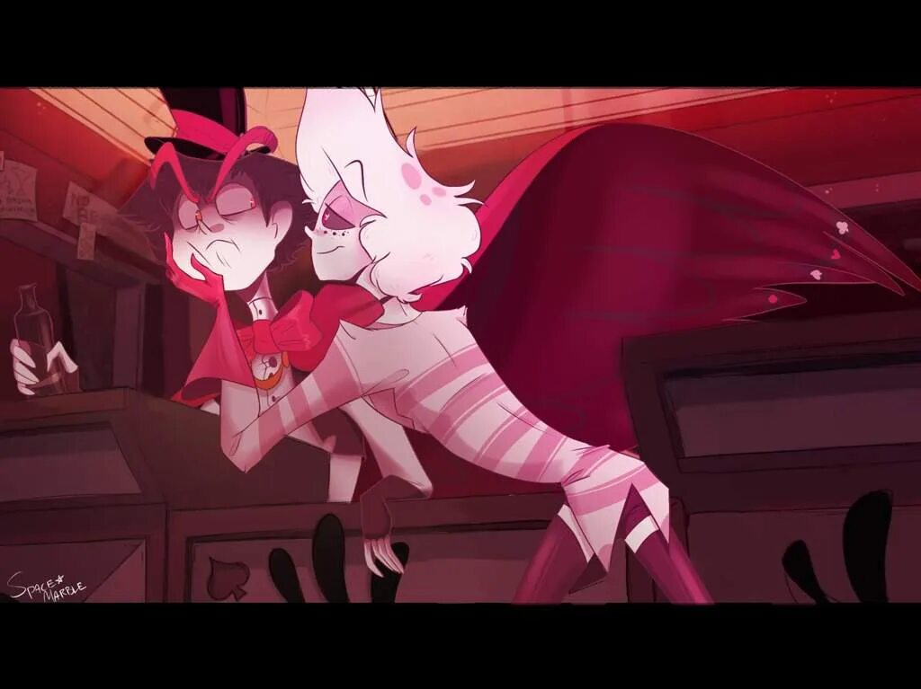 Hide away hazbin hotel animation 50k comission