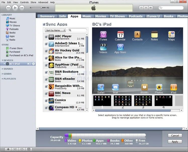 Add apps