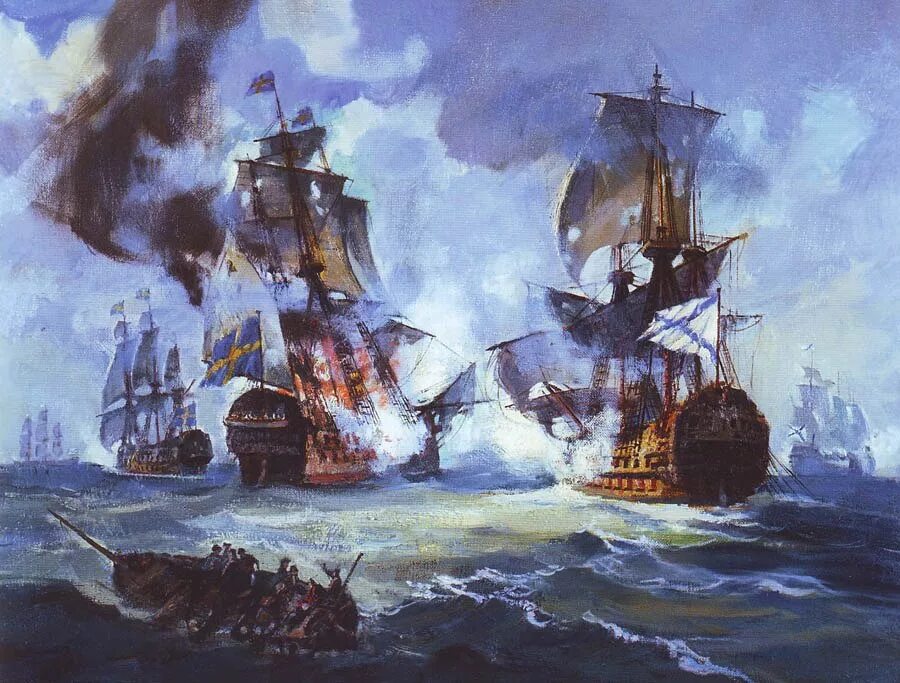 Бой у острова Эзель 1719. Выборгское Морское сражение 1790. Бой у острова Эзель 24 мая 1719 года. Боголюбов.. Ход эскадры