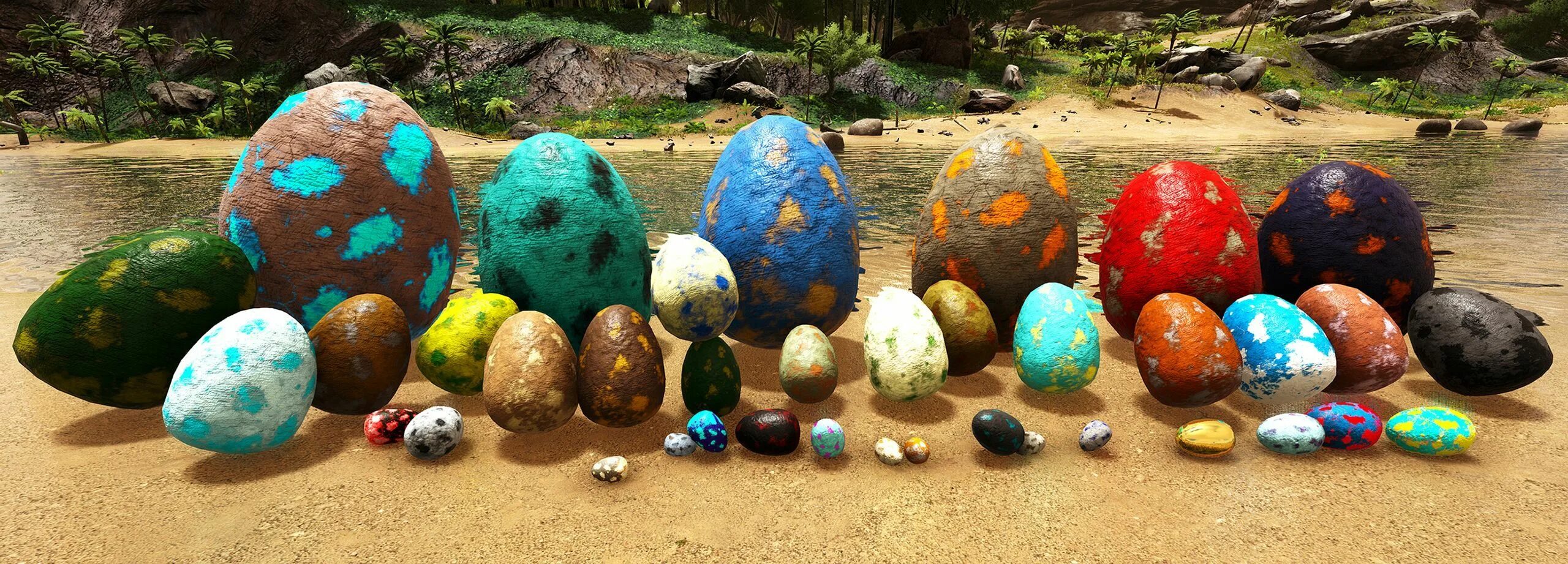 Яйца АРК. Динозавр с яйцом. Яйца динозавров в АРК. Динозавры в оранжевых яйцах.