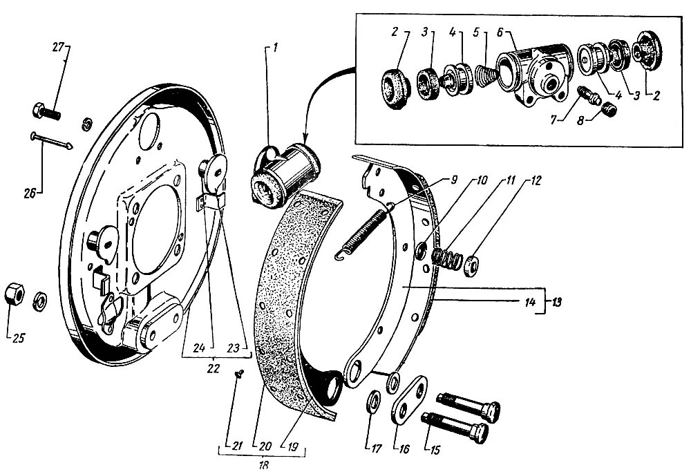 Тормозные колодки ГАЗ 3309 схема. Схема задних тормозных колодок ГАЗ 3309. Схема задней тормозной колодки ГАЗ 3309. Задние тормоза ГАЗ 3309. Колодки барабанные задние газель