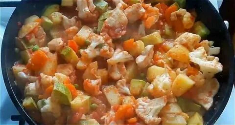Капуста картошка кабачок казан