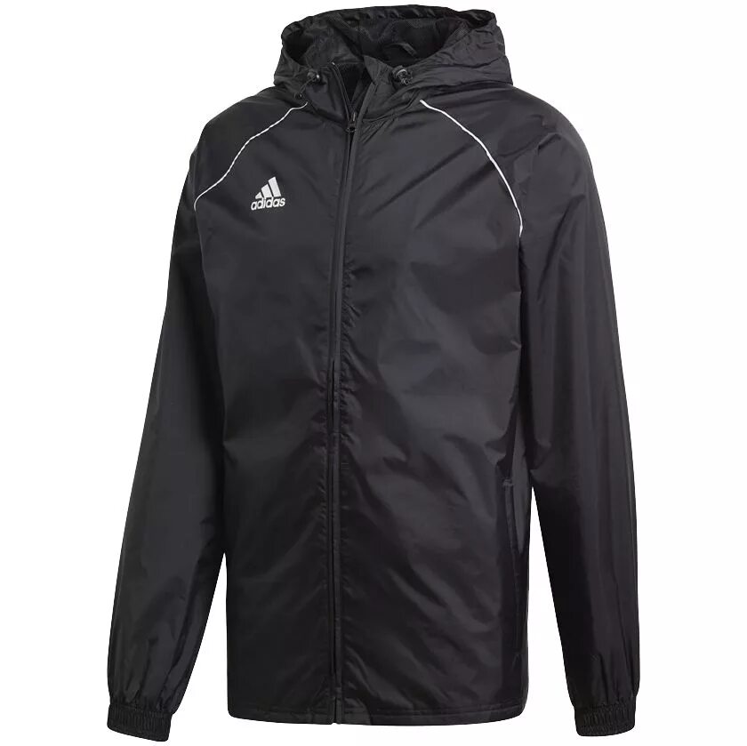 Черная куртка адидас. Куртка adidas Core 18 Rain Jacket. Спортивная ветровка мужская adidas ce9048. Спортивная ветровка мужская adidas ce9048 черная l. Ветровка adidas core18 RN JKT.