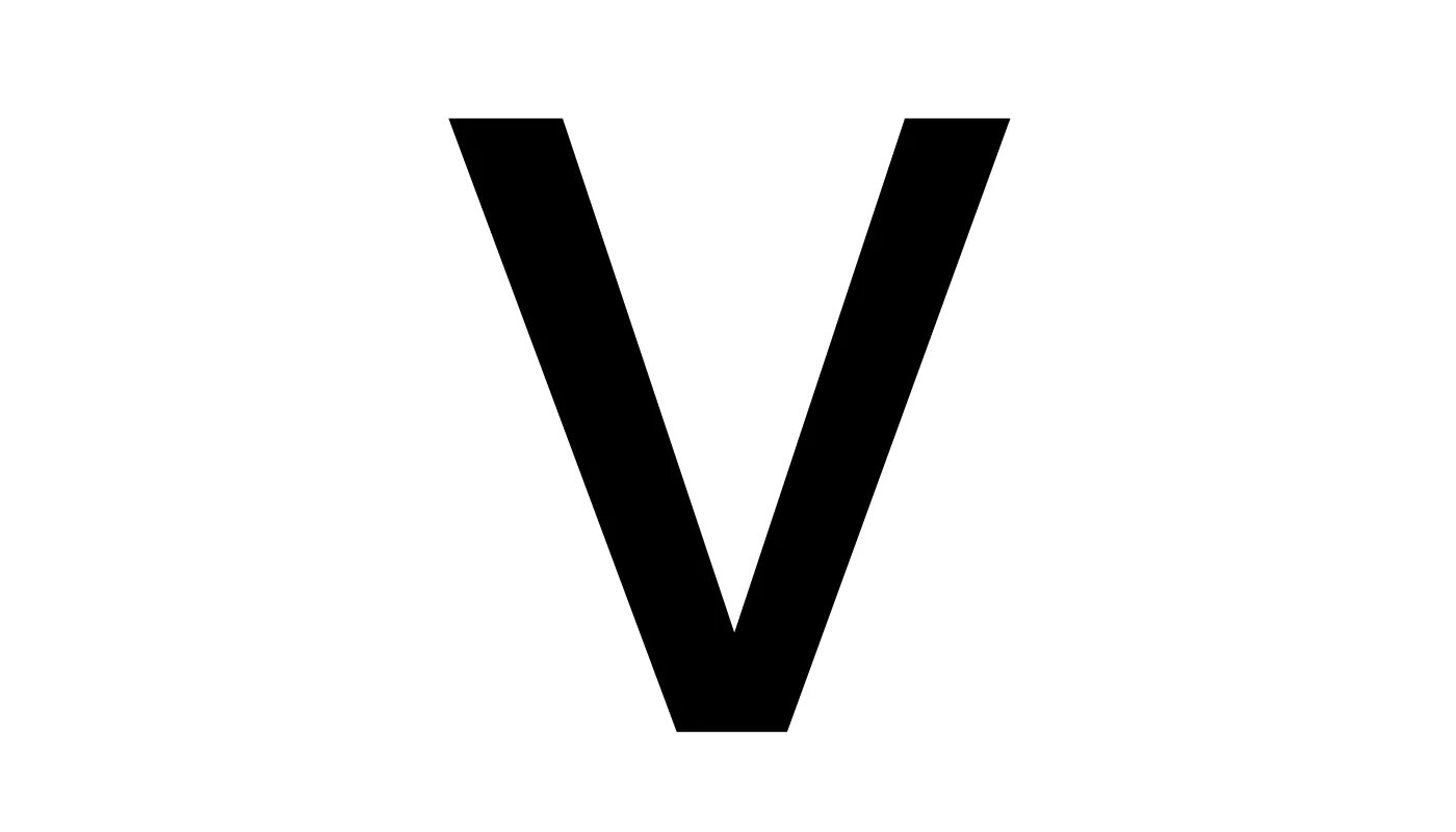 V