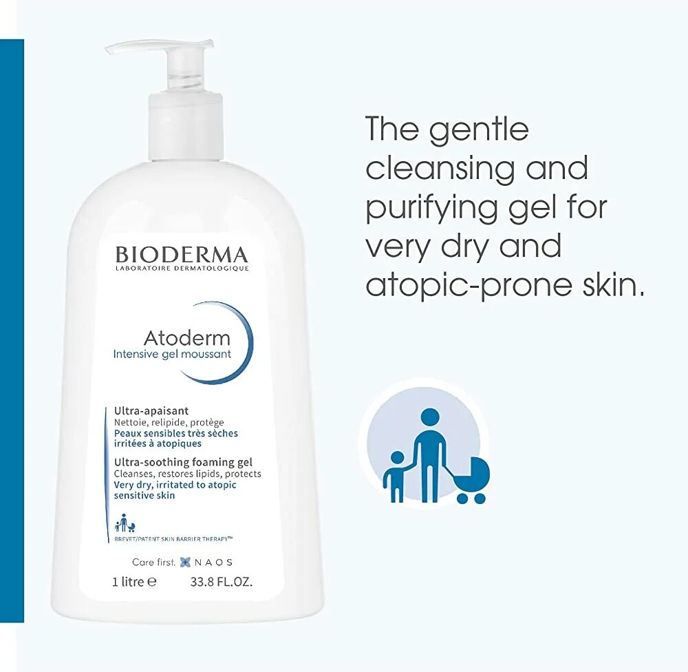 Гель атодерм интенсив. Биодерма атодерм intensive gel moussant. bioderma atoderm intensive gel moussant.