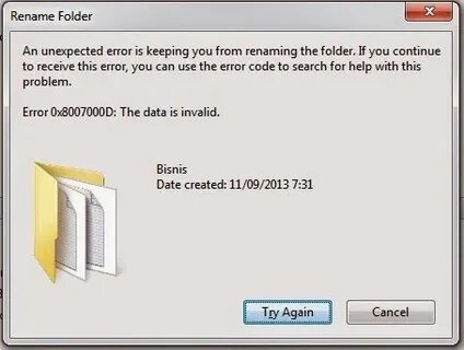 Rename folder