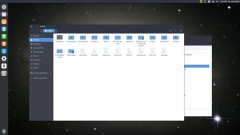 Linux место