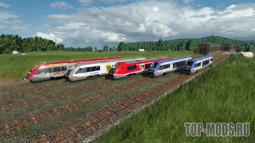 Эд4м для транспорт февер 2. Train fever. Транспорт февер 2 моды. Транспорт февер 2 моды поезда. Тепловоз br 233, db.