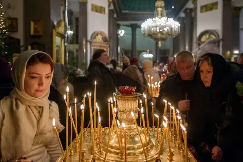Сколько времени идет ночная служба на рождество