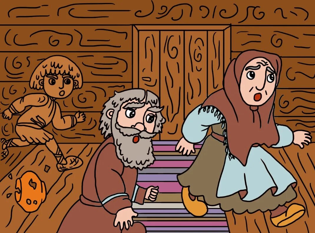 Глиняный парень русская народная. Иллюстрации к сказке глиняный парень. Глиняный парень. Сказка ребят. Сказка про 4 котят.