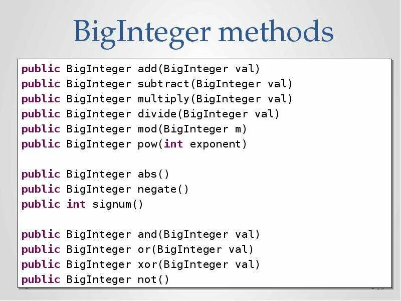 Biginteger java. BIGINTEGER. Числа BIGINTEGER. BIGINTEGER C# размер. BIGINTEGER умножение.