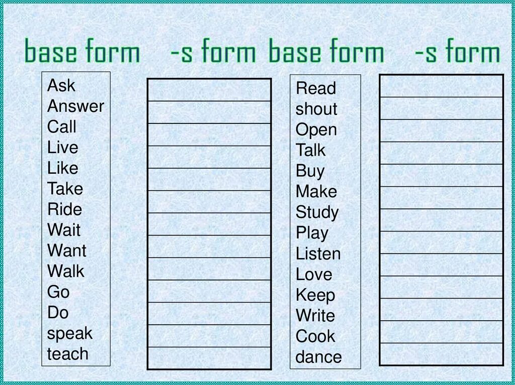 Present simple s. Present simple 3rd form. present simple worksheets окончания. окончания глаголов в present simple worksheets. 3d person present simple упражнения.