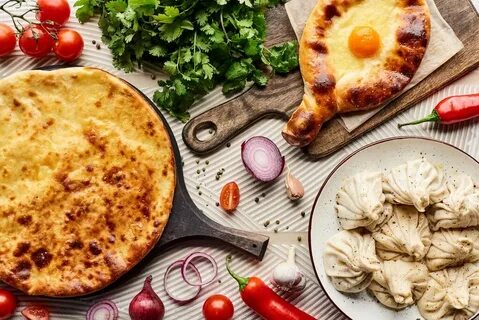Хачапури и хинкали