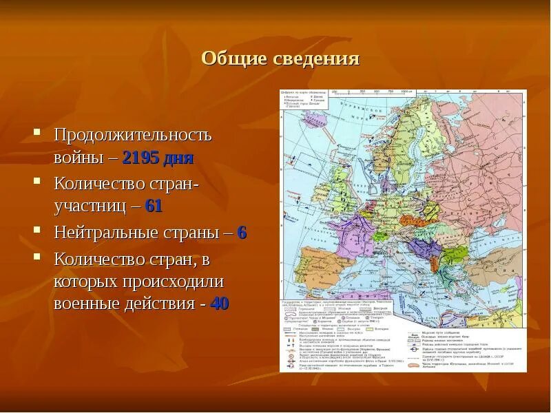 Общие сведения о сроках