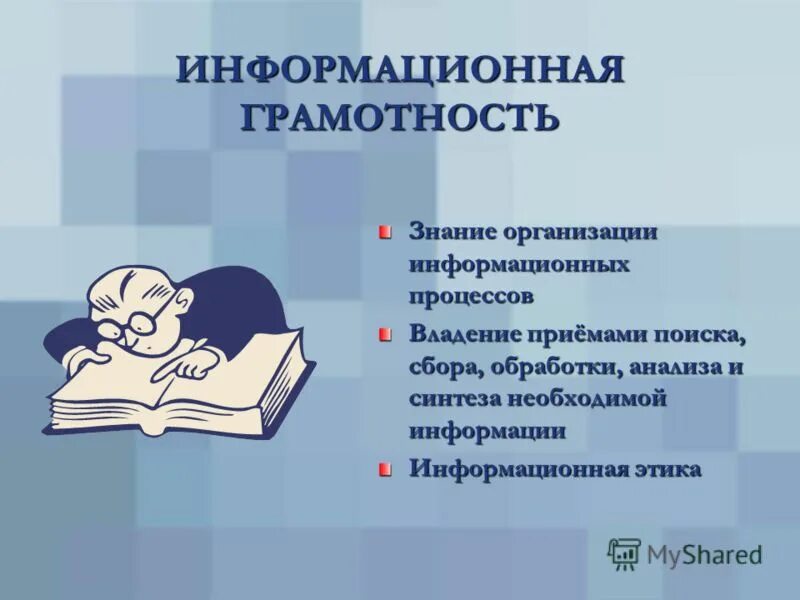 Информационная грамотность ребенка. Информационная грамотность ребенка