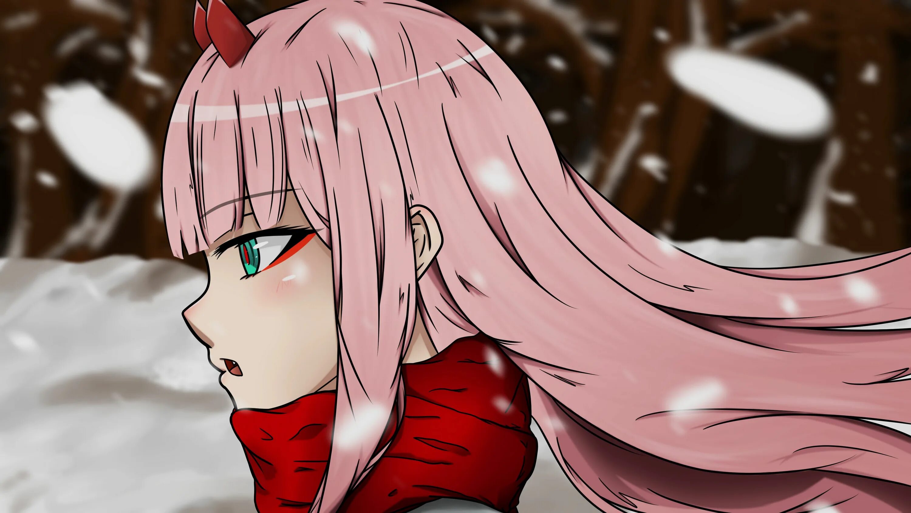 Зеро лет. Зеро лет. Zero 2 милый во франсе. Zero two аватарка. Новогодняя zero two.