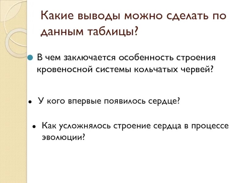 У кого впервые возникает сердце. Сердце впервые появилось у. Кого впервые появилась сердце по. В процессе эволюции сердце впервые появляется у кого. Какой вывод можно сделать о языке