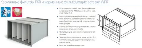 Вставка карманная фильтрующая