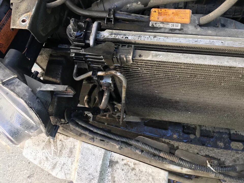 #4. Замена трубки кондиционера - Honda Civic 4D (8G), 1,8 л, 2008 года своими ру