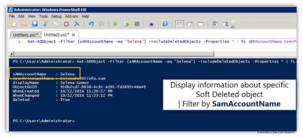 Powershell ldap