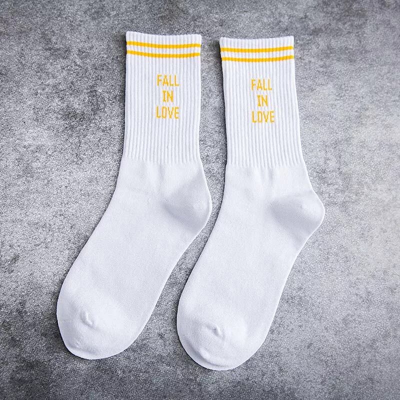 Yellow socks