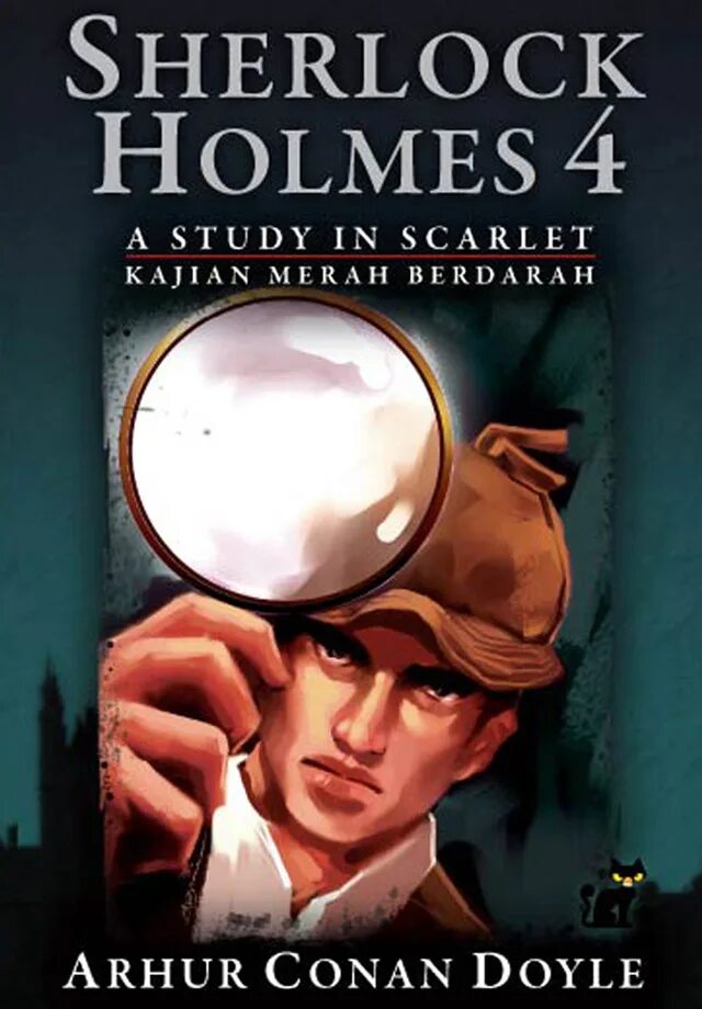 What arthur conan doyle study. Sherlock holmes study in scarlet.