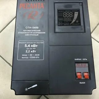 Стабилизатор напряжения ресанта спн