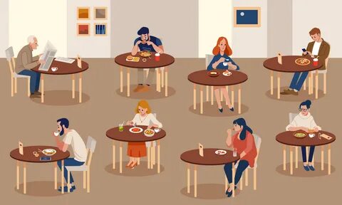 Were sitting the table