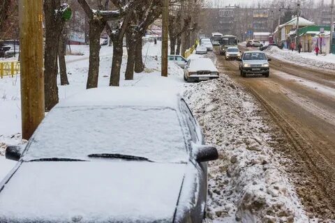 Снег мешает
