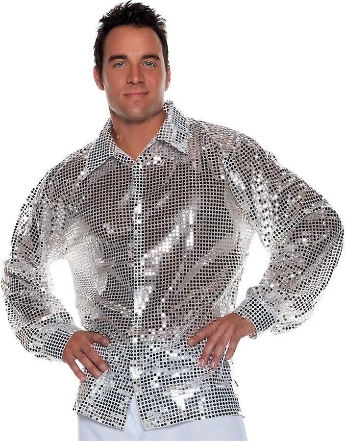 Glitter Disco Shirt Silver одежда. Рубашка в стиле диско мужская. Блестящая рубашка. Блестящая рубашка мужская.