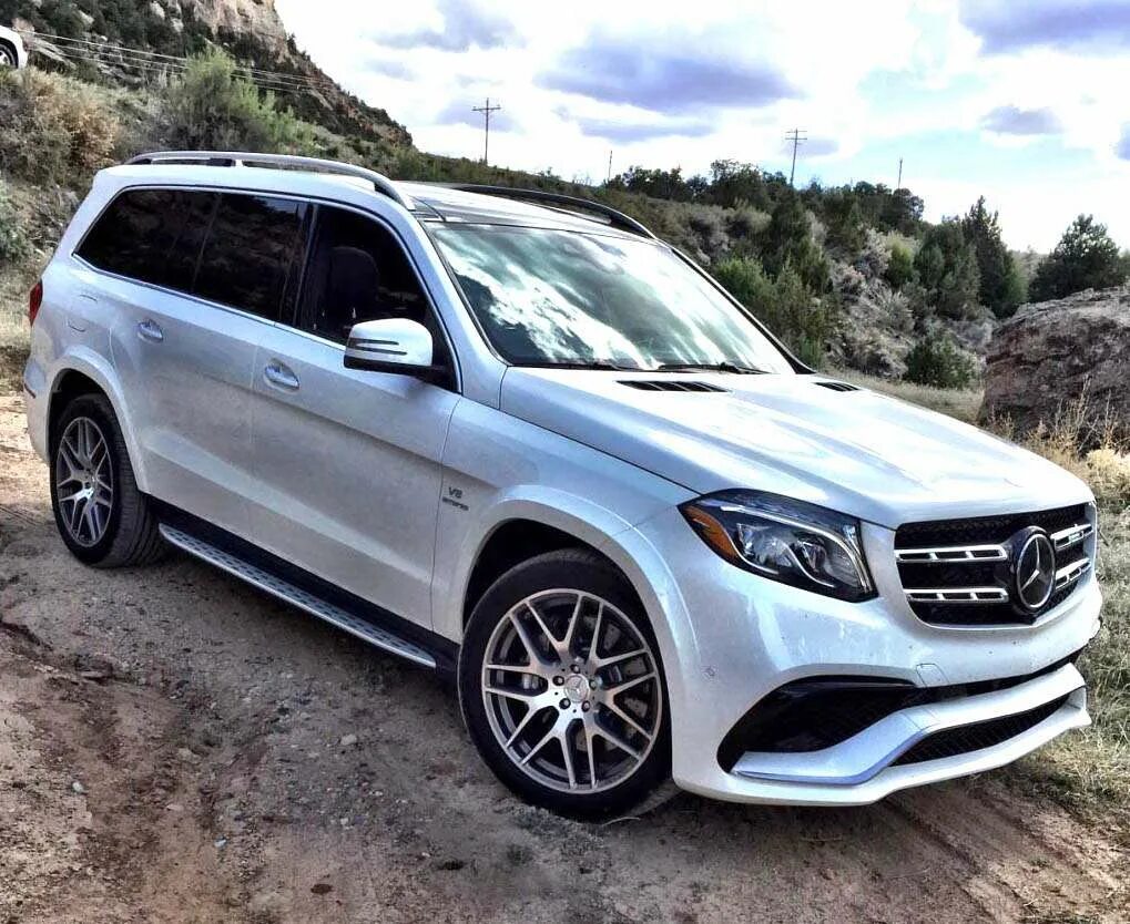 Аэродинамический обвес GLS63 AMG для Mercedes GLS X166 (оригинал, Германия) - TU