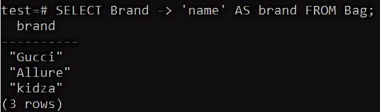 Jsonb select. Jsonb select